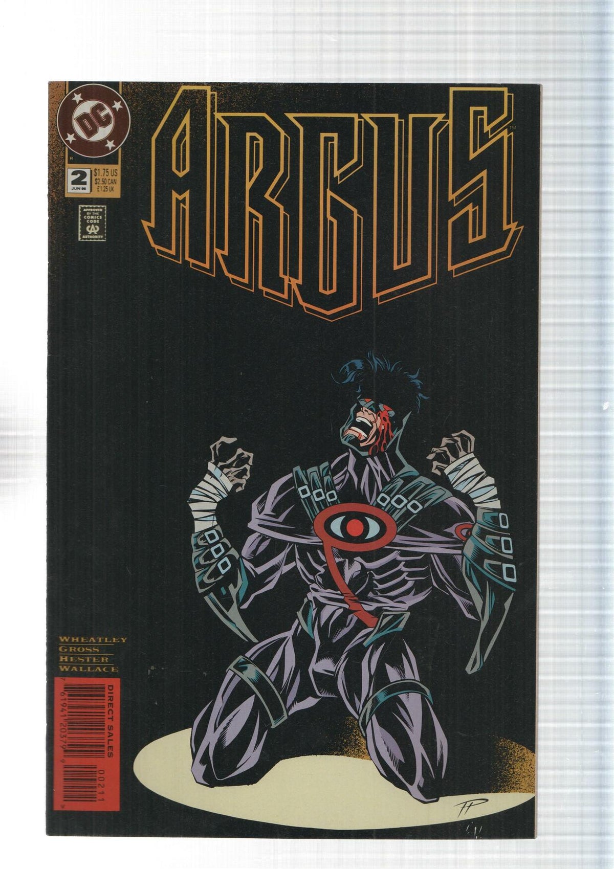 DC Comics: Light in Dak part 2, Splashback - Argus numero 2