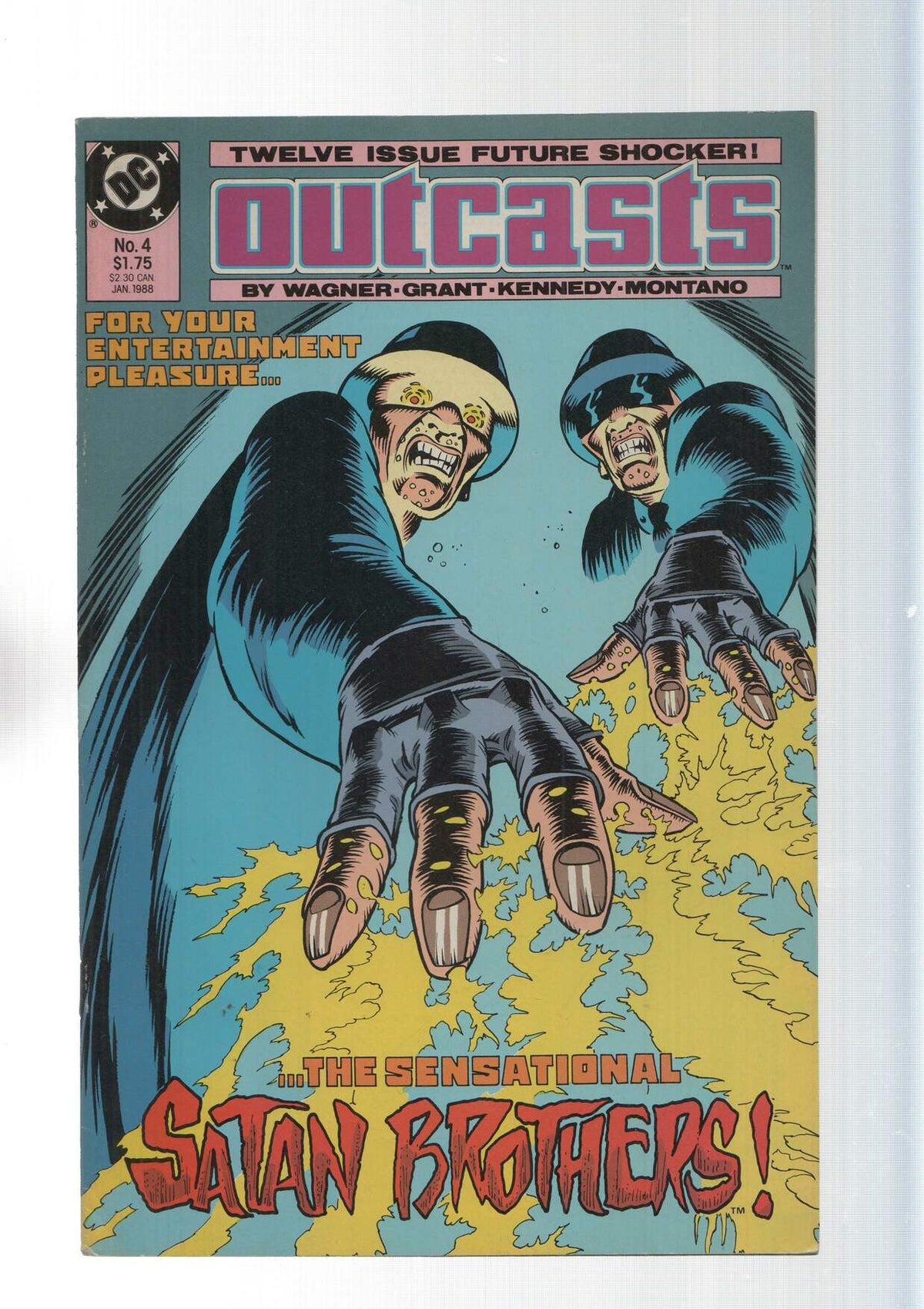 DC Comics: Satan calling - Outcasts numero 4