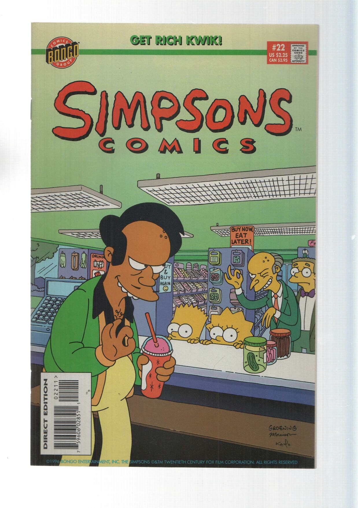 Bongo: Little big mart - Simpsons Comics numero 22