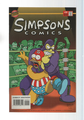 Bongo: Let get ready to bumble - Simpsons Comics numero 29