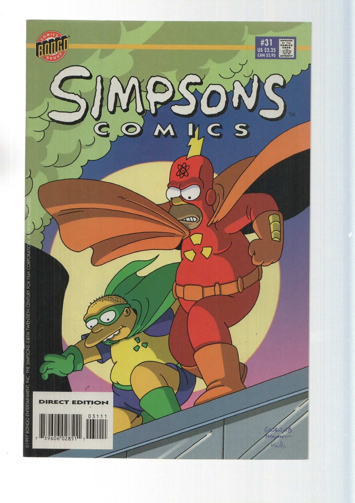 Bongo: Masquerade Ball - Simpsons Comics numero 31