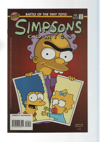 Bongo: To live and diaper in Springfield - Simpsons Comics numero 35
