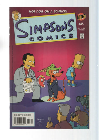 Bongo: Hamburgers little helper - Simpsons Comics numero 45