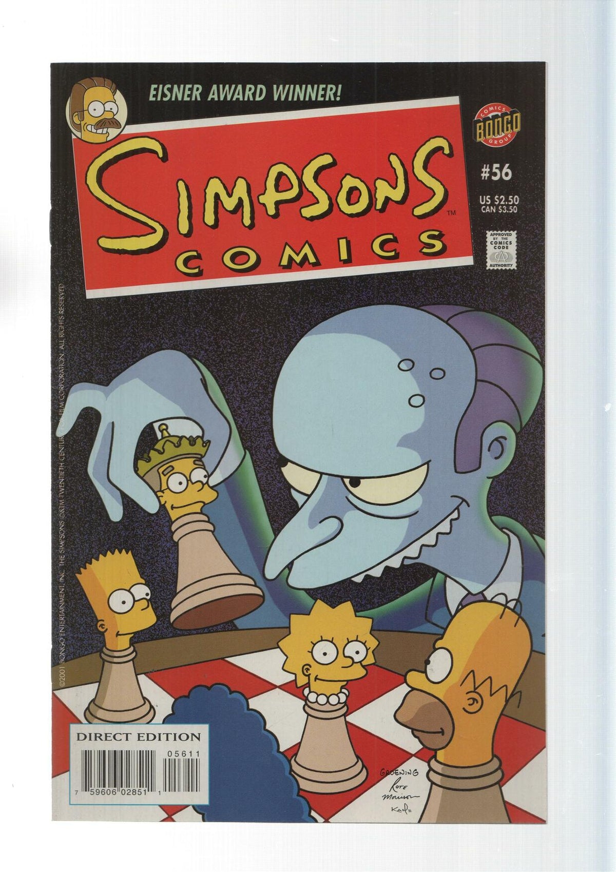 Bongo: Yes-man who would be King - Simpsons Comics numero 56