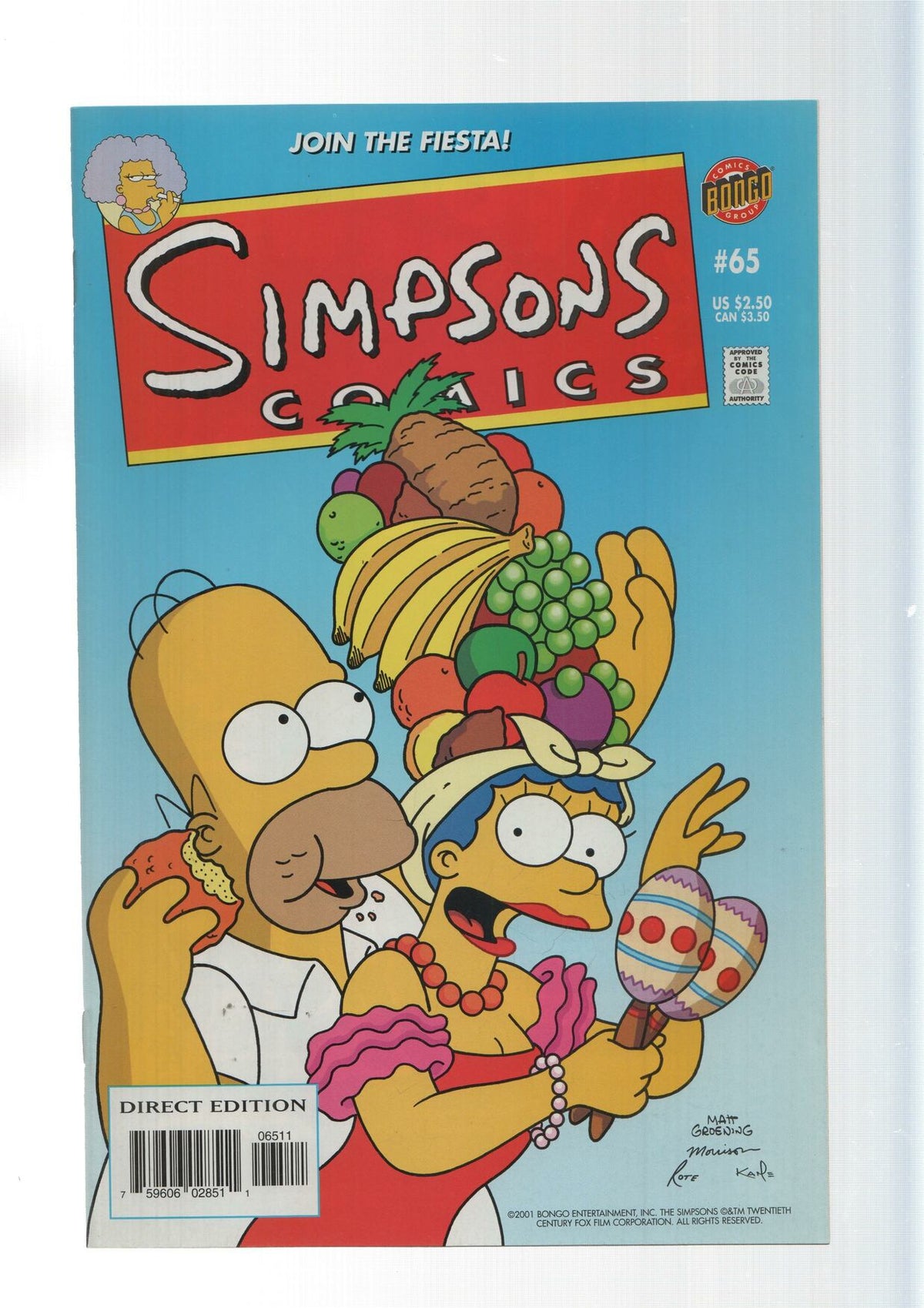 Bongo: Viva Bart - Simpsons Comics numero 65