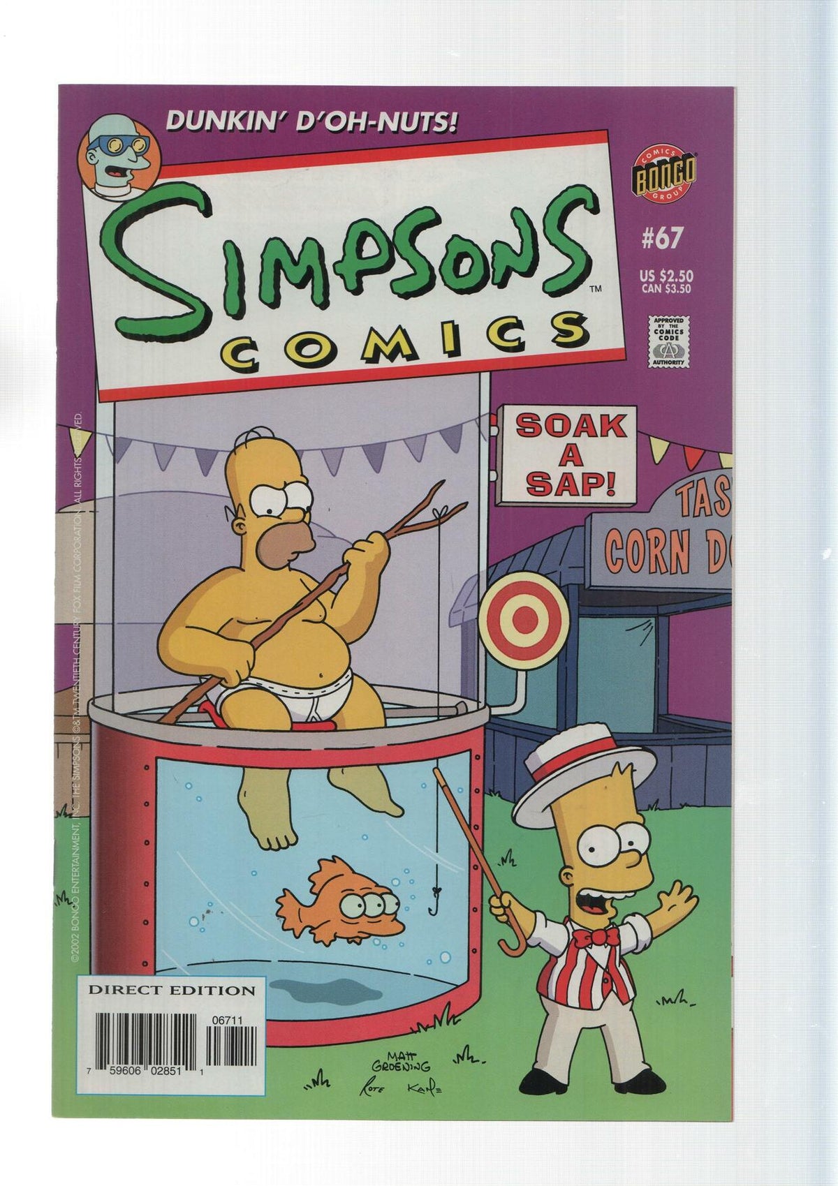 Bongo: Growing Pains - Simpsons Comics numero 67