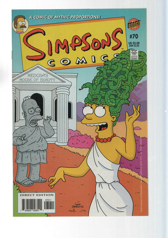 Bongo: Greek to me - Simpsons Comics numero 70