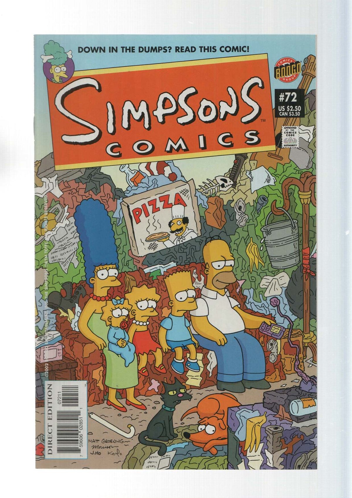 Bongo: Homers run - Simpsons Comics numero 72