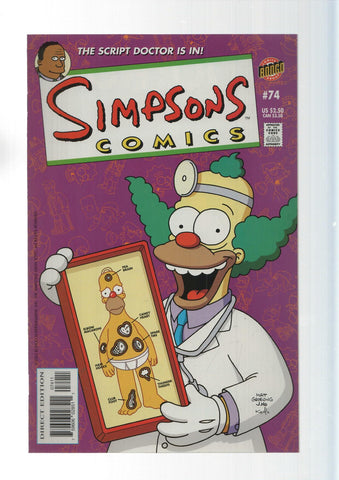 Bongo: Laughter is the worst medicine - Simpsons Comics numero 74