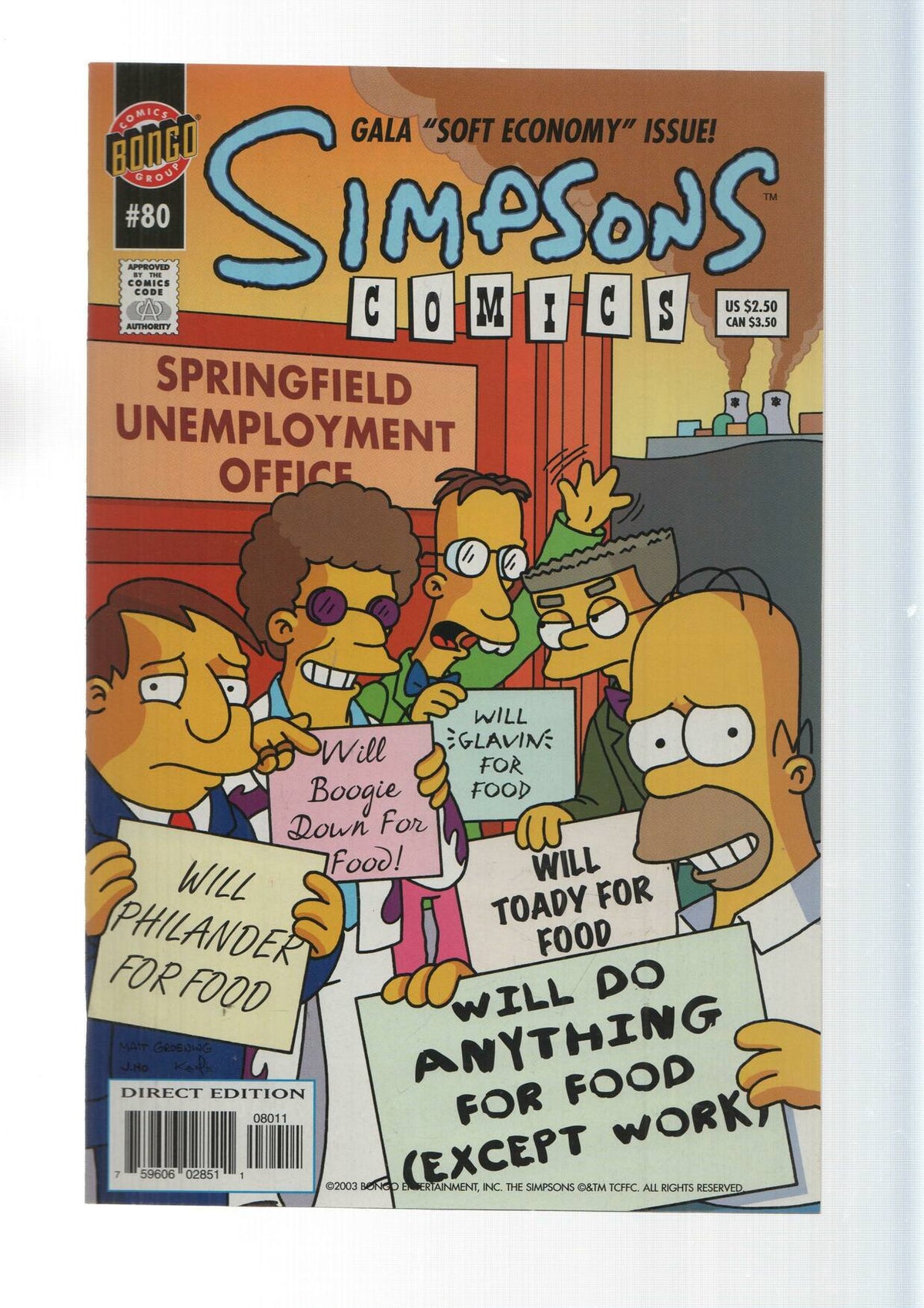Bongo: All fired up - Simpsons Comics numero 80