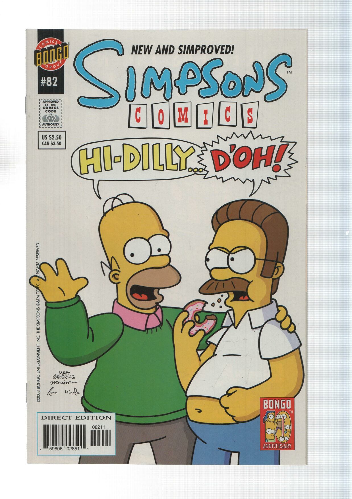 Bongo: Ned the Simpson - Simpsons Comics numero 82