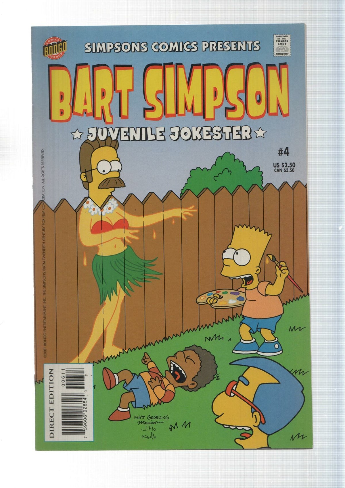 Bongo: Juvenile Jokester - Bart Simpsons numero 4