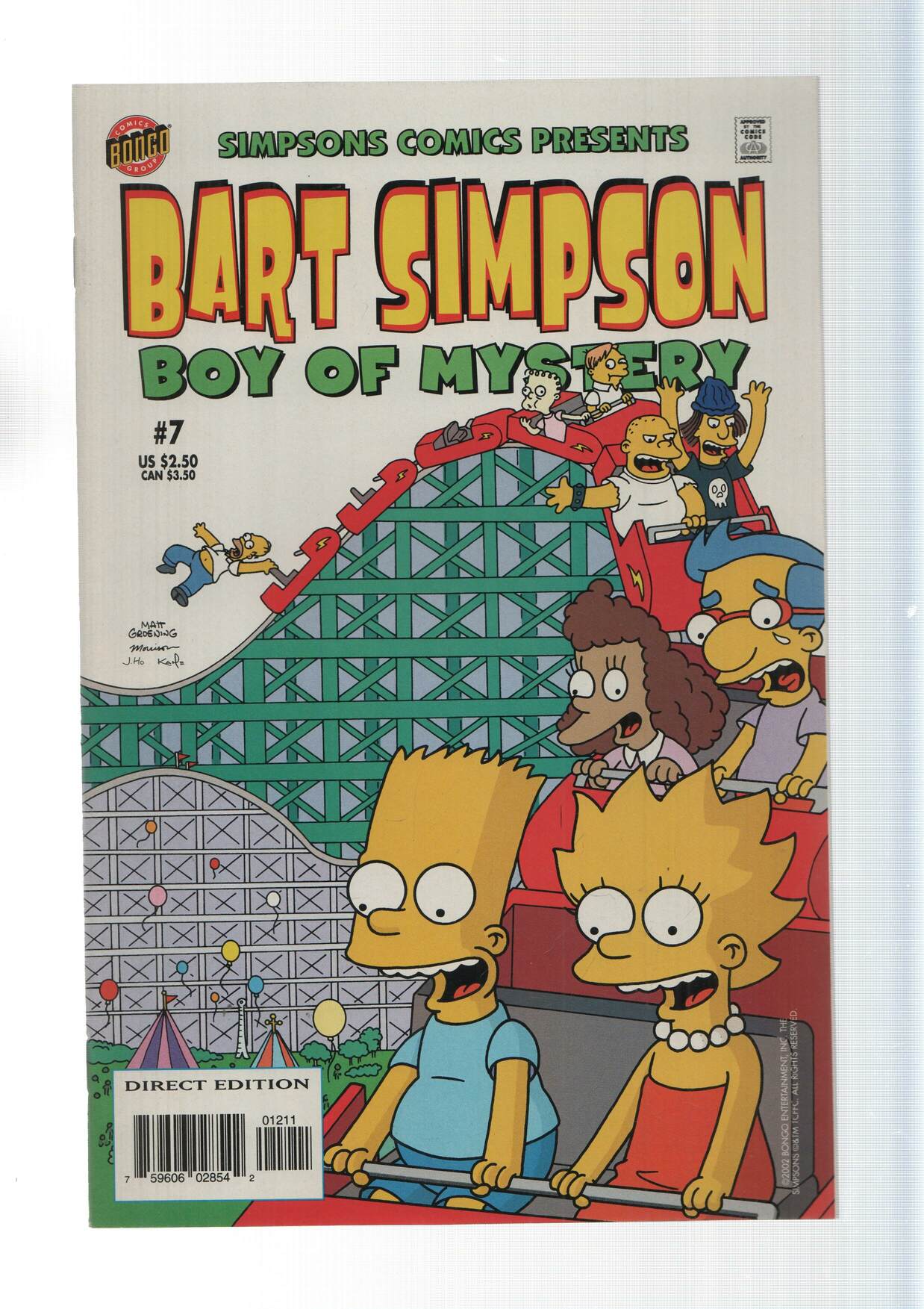 Bongo: See you later, alligator - Bart Simpsons numero 7