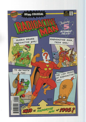 Bongo: Who is the Radioactve Man of 1995 - Radioactive Man numero 1