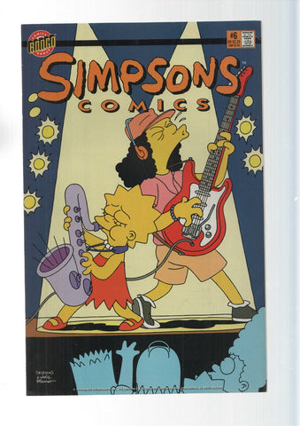 Bongo:  Be-bop-a-Lisa. Simpsons Comics numero 6