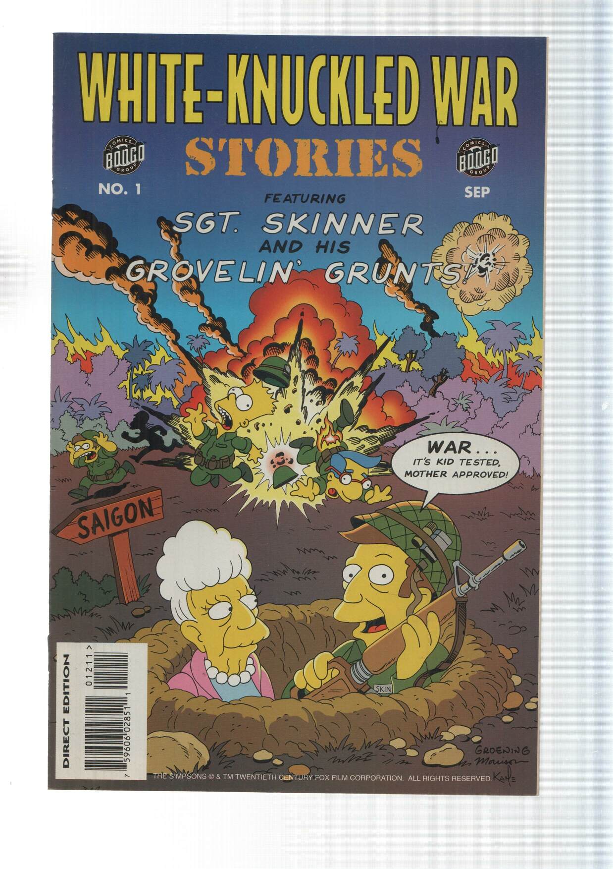 Bongo:  Survival of the fattest - Simpsons Comics numero 12