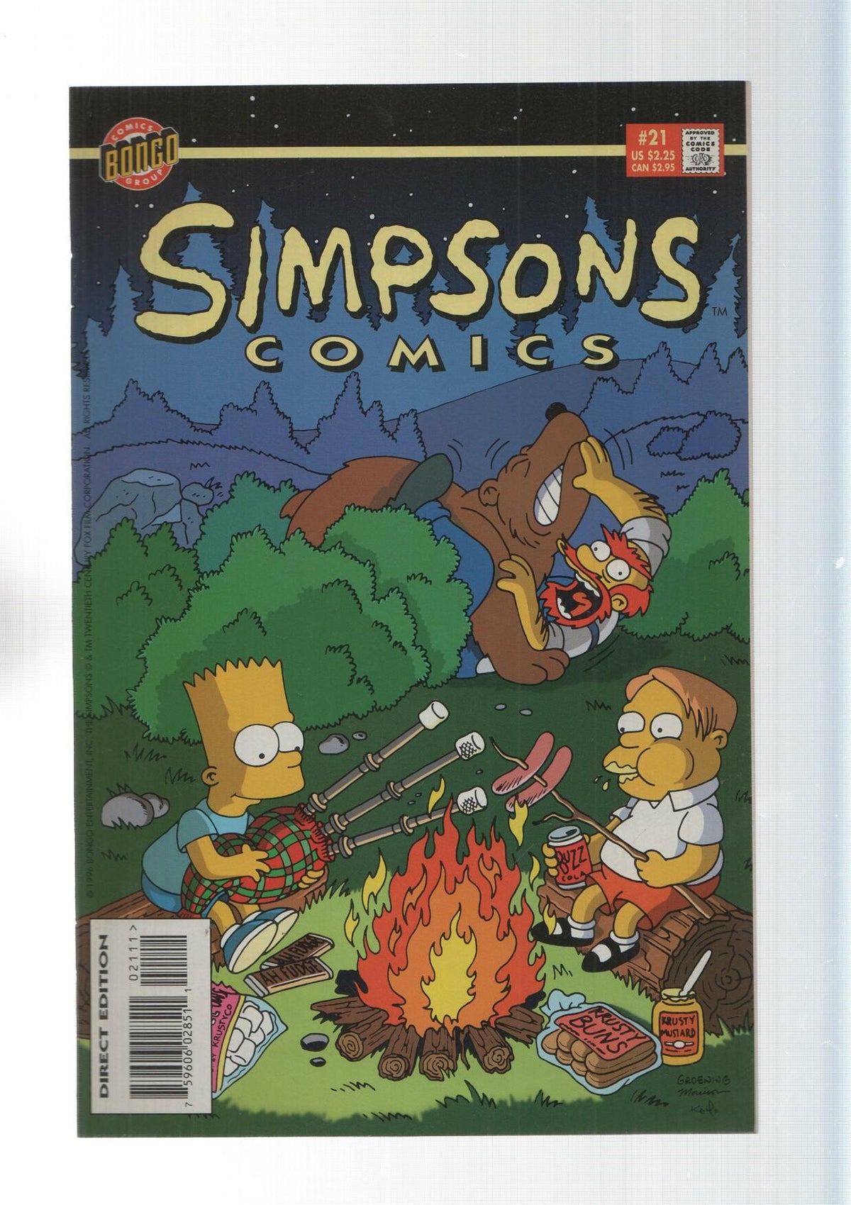 Bongo:  Stand and deliverance - Simpsons Comics numero 21