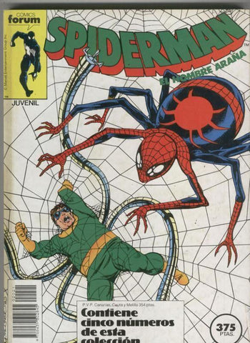Spiderman volumen 1 retapado 181 al 185
