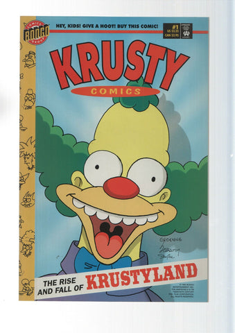 Bongo: The Rise and Fall of Krustyland - Krust Comics numero 1