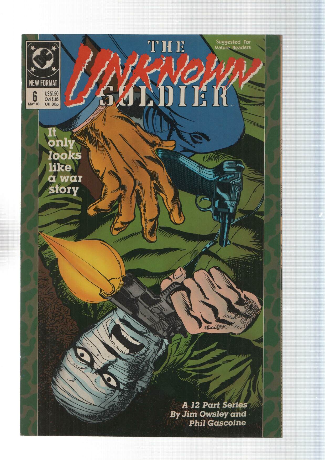Dc: The Replacament - The Unknow Soldier numero 6
