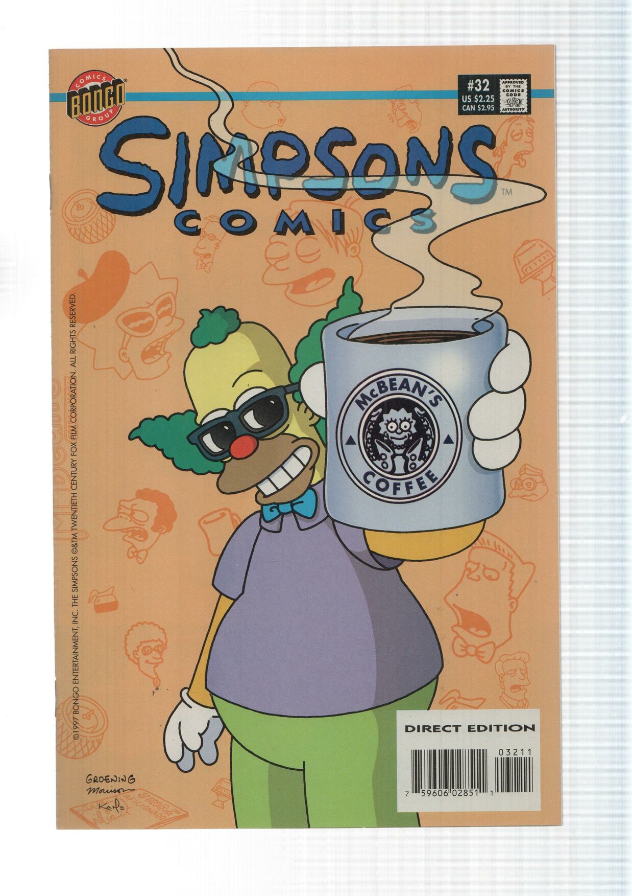 Bongo: Rhymes and Misdemeanors - Simpsons comics numero 32