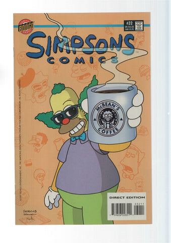 Bongo: Rhymes and Misdemeanors - Simpsons comics numero 32