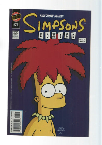 Bongo: The Many Faces of Bob - Simpsons comics numero 77