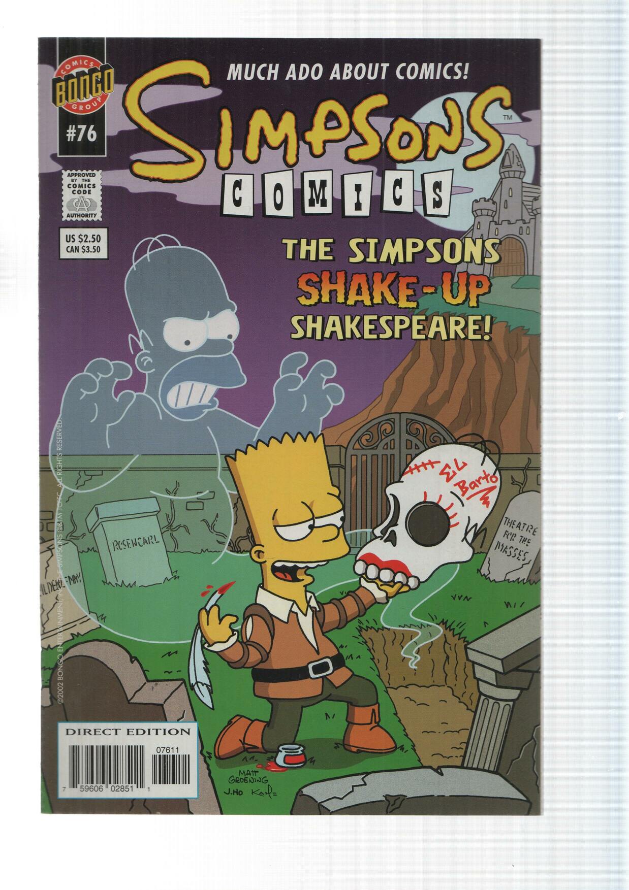 Bongo: Board Boiled - Simpsons comics numero 76
