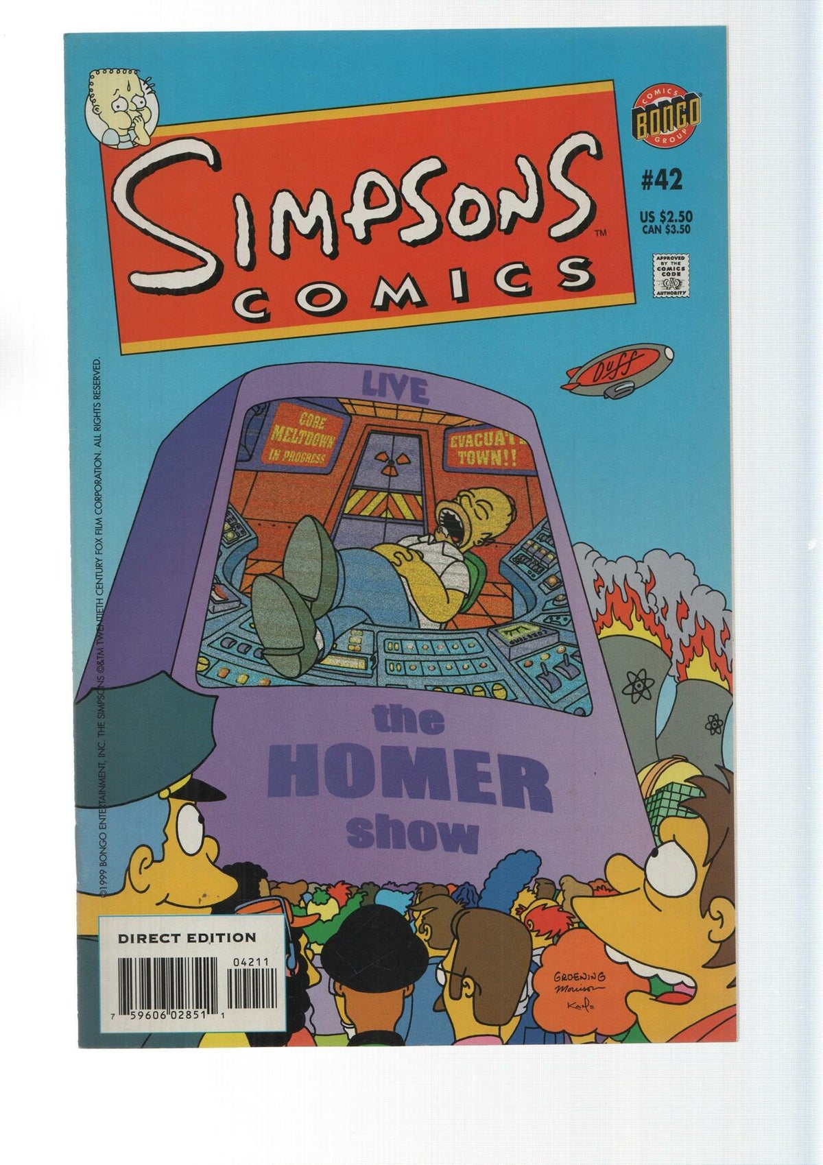 Bongo: The Homer show - Simpsons Comics numero 42