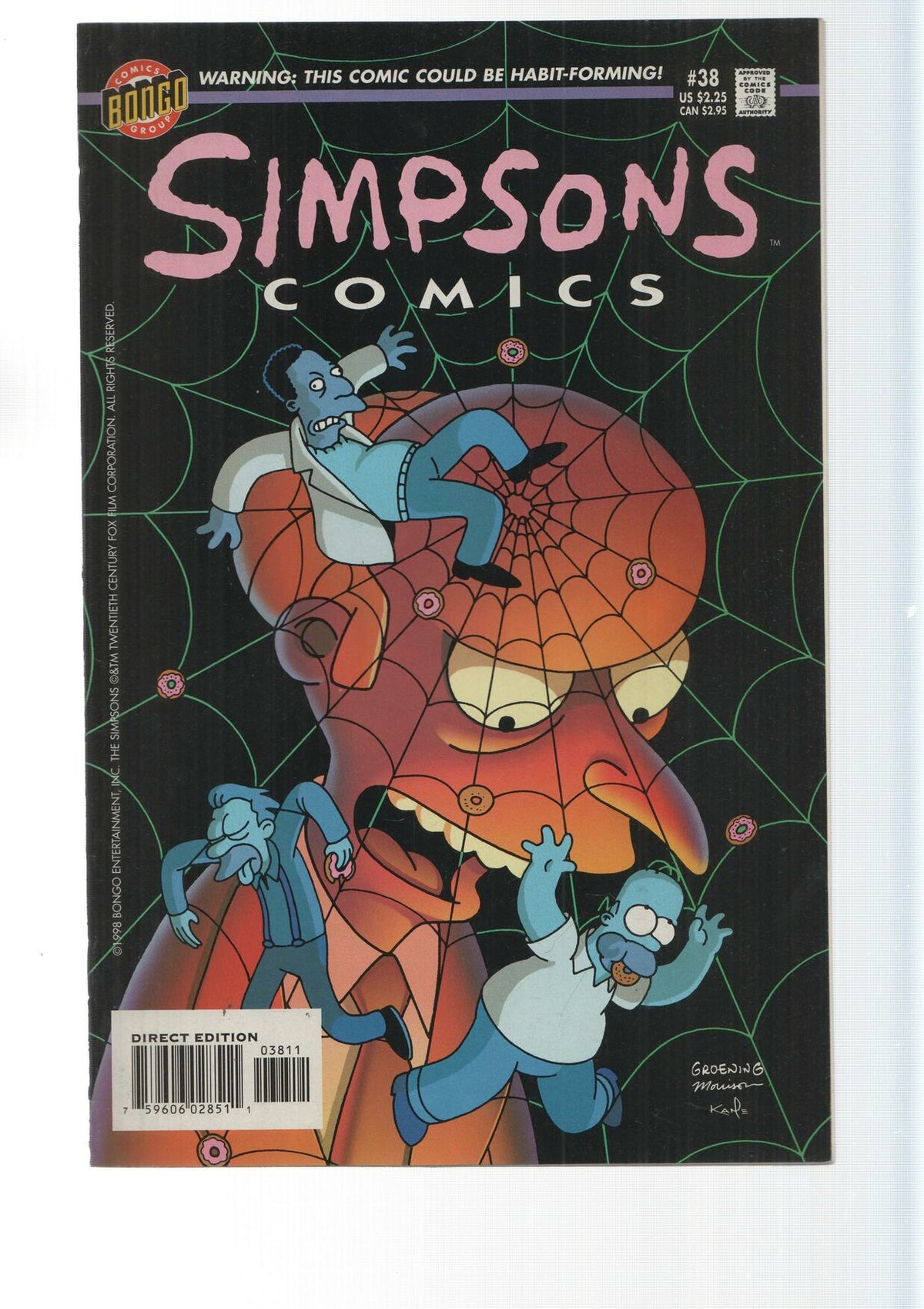 Bongo: Dullards to donuts - Simpsons Comics numero 38