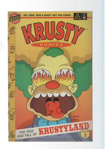 Bongo: The Rise and Fall of Krustyland part three - Krust Comics numero 3