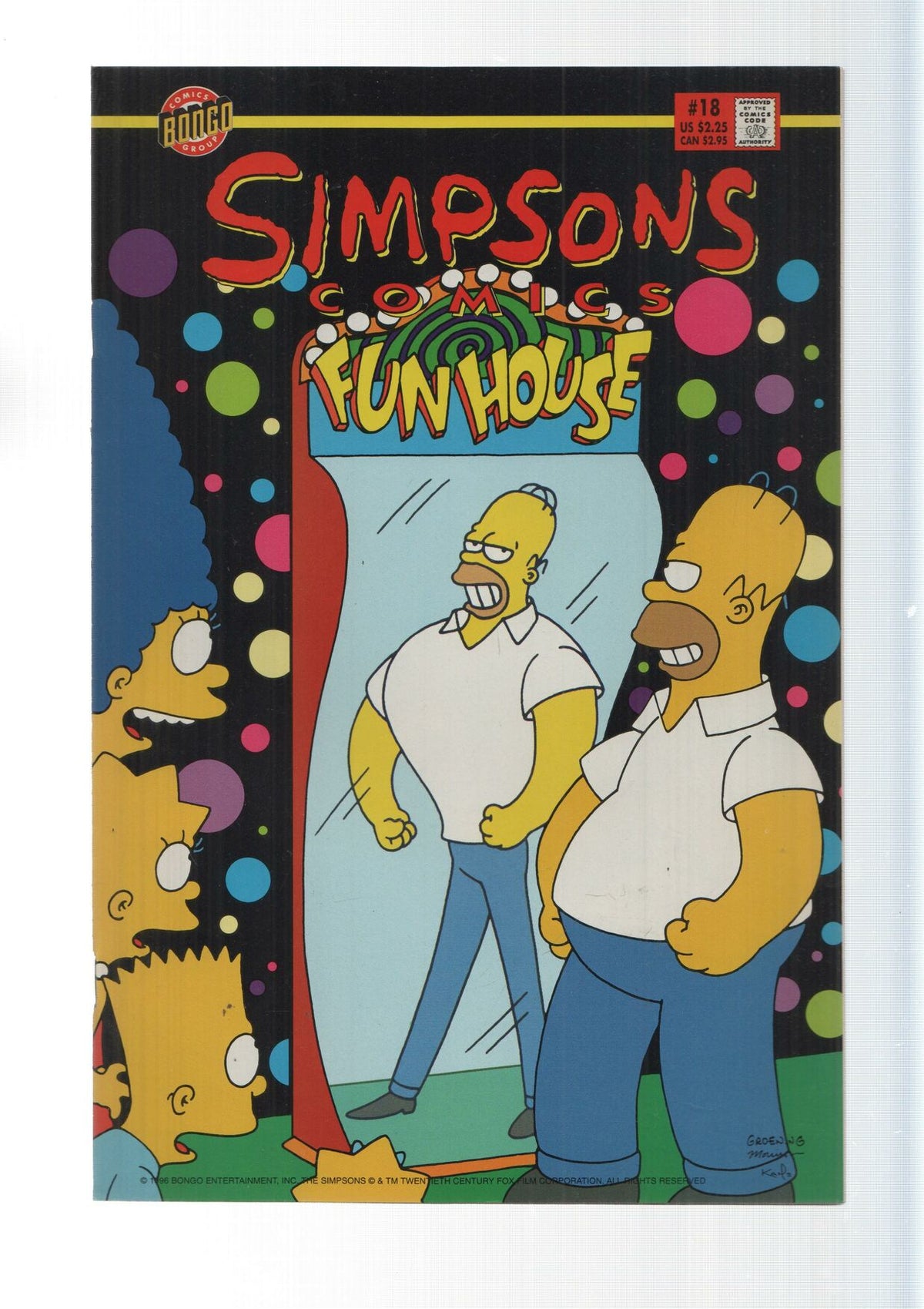 Bongo: Fun House - Simpsons Comics numero 18