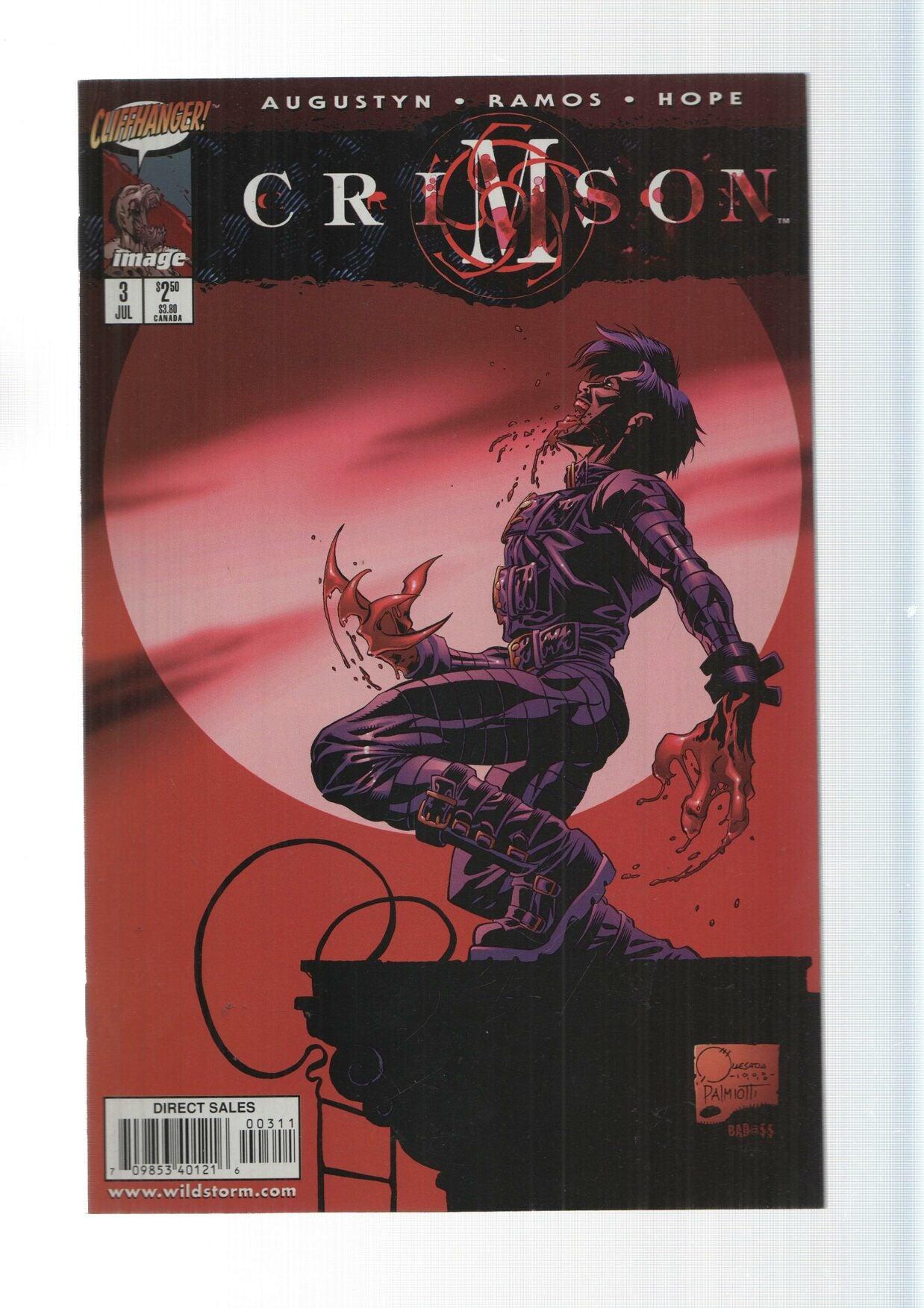 Image: Dawn to Dusk - Crimson numero 3. Cliffhanger.