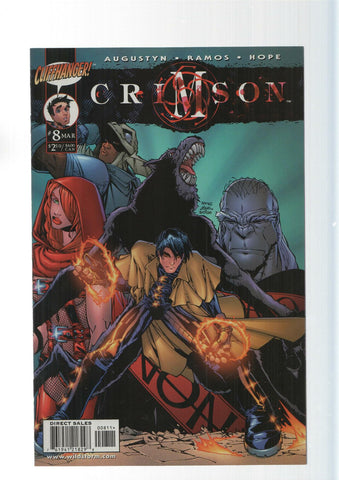 Image: Crossroads - Crimson numero 8. Cliffhanger.