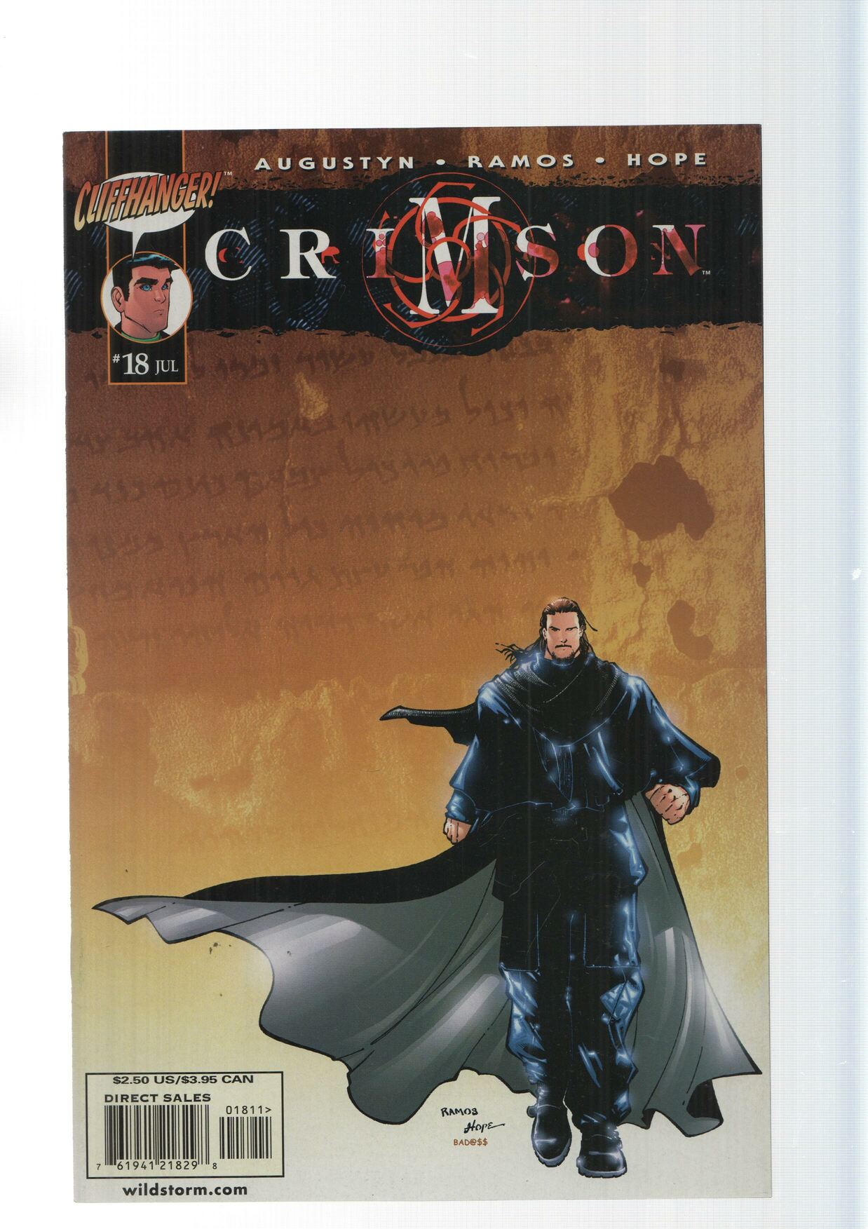 Image: Vale of Tears - Crimson numero 18. Cliffhanger.