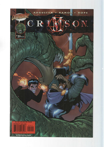Image: Burn Offerings - Crimson numero 19. Cliffhanger.