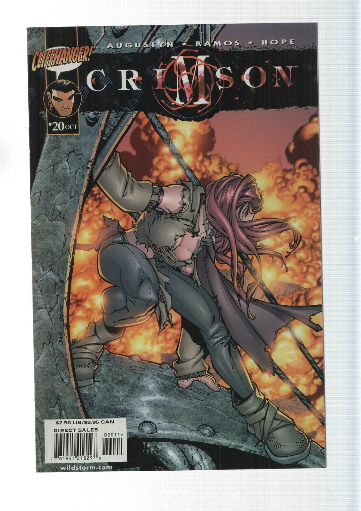 Image: The Fire This Time - Crimson numero 20. Cliffhanger.