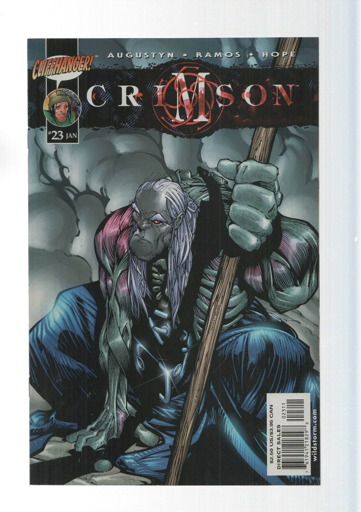 Image: The Narrowing Gyre - Crimson numero 23. Cliffhanger.
