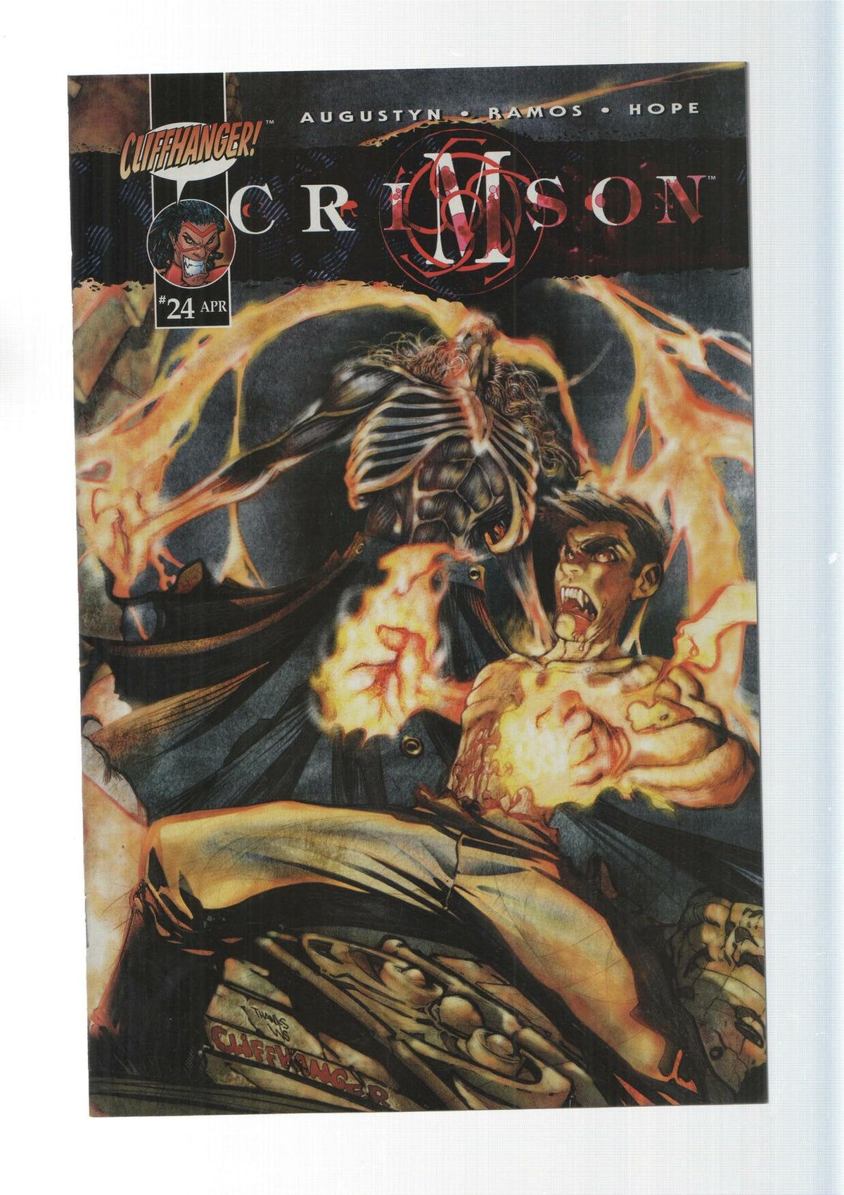 Image: Excelsus Dei - Crimson numero 24. Cliffhanger.