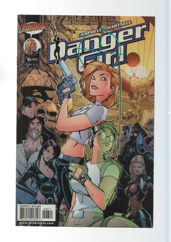 Image: Dangerous Destinies - Danger Gilr numero 6C. Cliffhanger