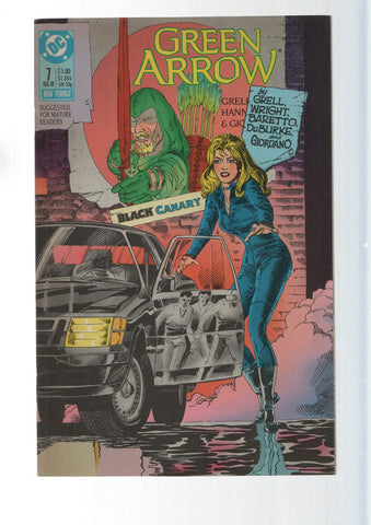 Dc: Black Canary - Green Arrow numero 7. By Grell, Baretto, DuBurke and Giordano