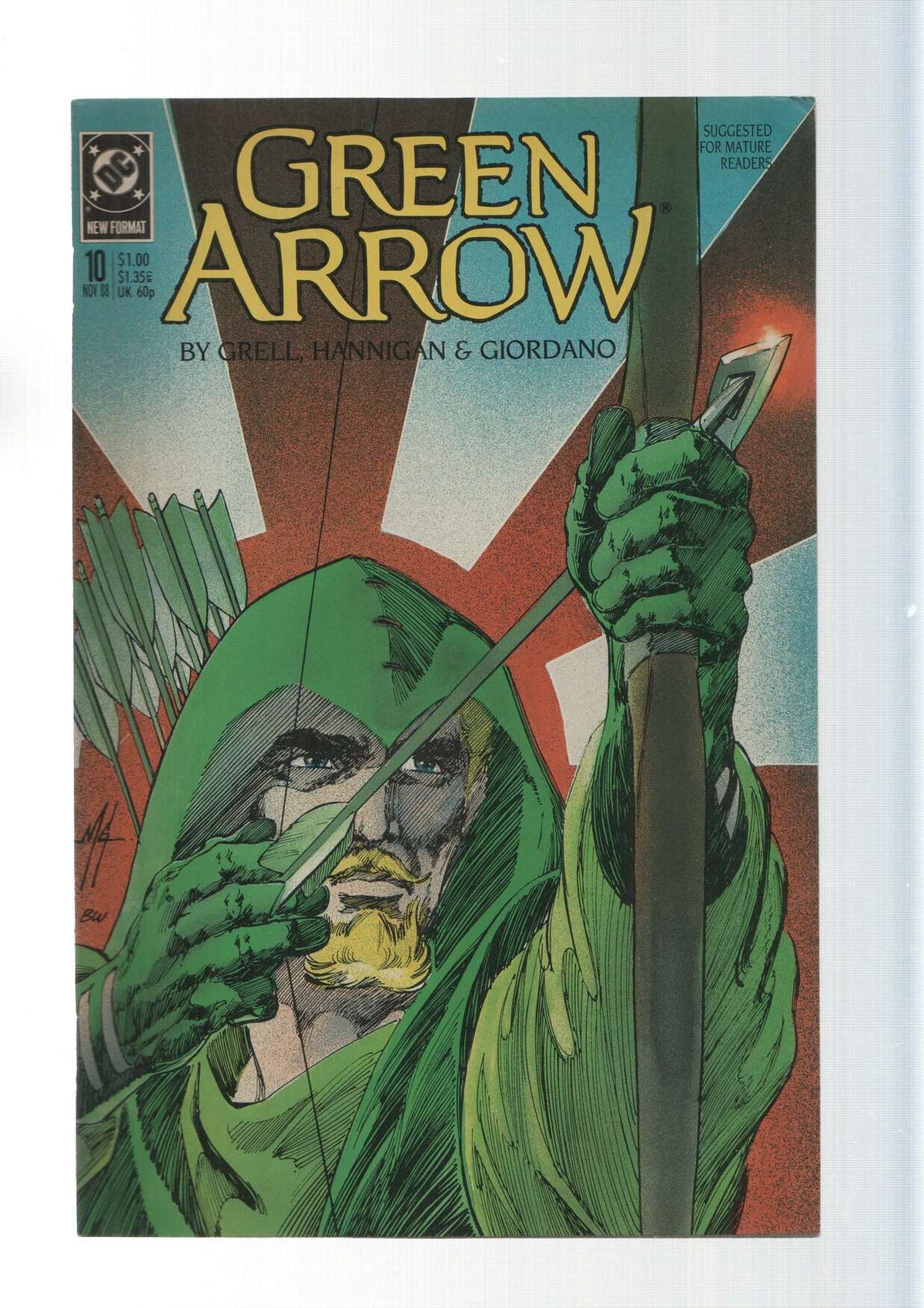 Dc: Here There Be Dragons 2 - Green Arrow numero 10. By Grell, Hannigan and Giordano