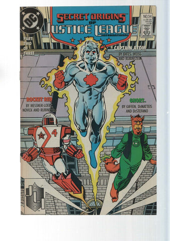 Dc: Yesterdays once more - Secret Origin, vol. 2 numero 34