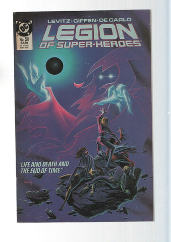Dc: Life and death and the end of time. Legion of Super-Heroes numero 50