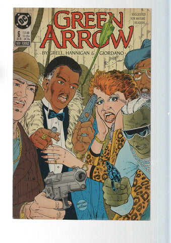 Dc: Gauntlet part 2 - Green Arrow numero 6. By Grell, Hannigan and Giordano