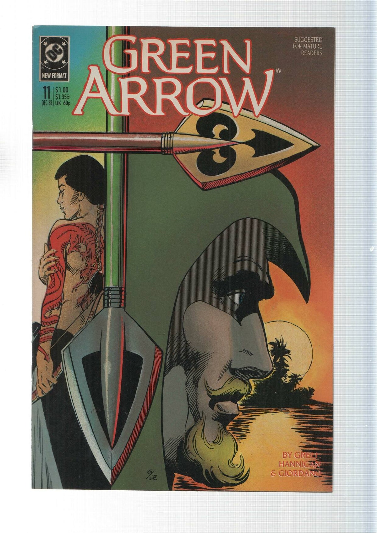Dc: Here There Be Dragons part 3 - Green Arrow numero 11. By Grell, Hannigan and Giordano
