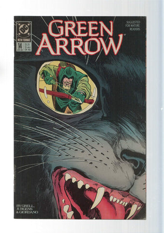 Dc: Green Arrow numero 11. By Grell, Jurgens and Giordano
