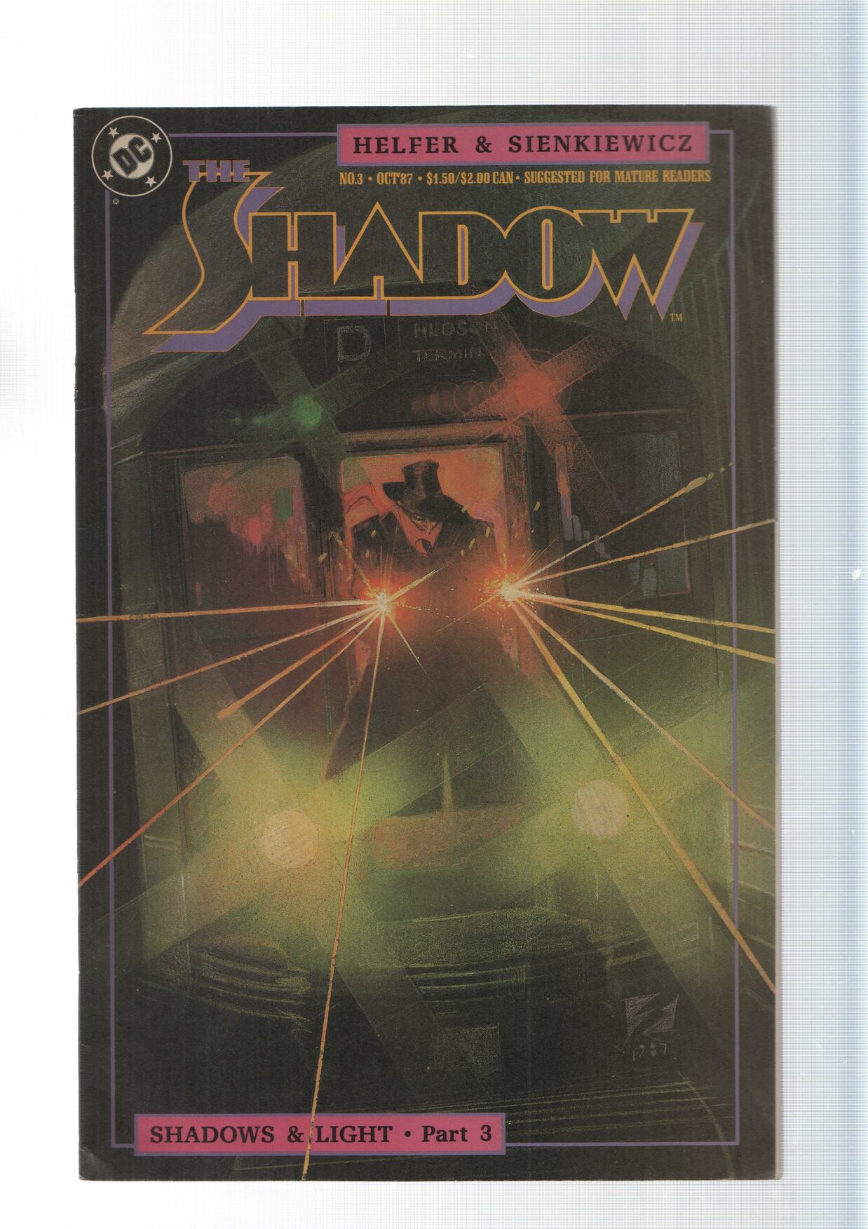 Dc: Shadow and light part 3. Burning Apostles - The Shadows numero 3