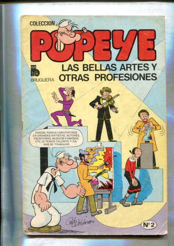 Coleccion Popeye numero 02: las bellas artes y otras profesiones 