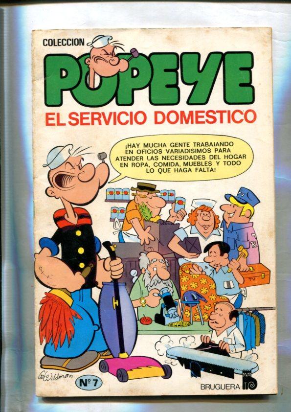 Coleccion Popeye numero 07: El servicio domestico